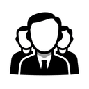 Минималистичная иконка профессионального гида для пешеходных исторических маршрутов от компании Балаково Туризм